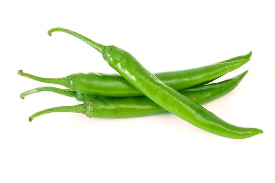 Chillies green