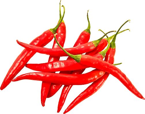 Chillies red