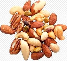 Mixed nuts - raw, no peanuts